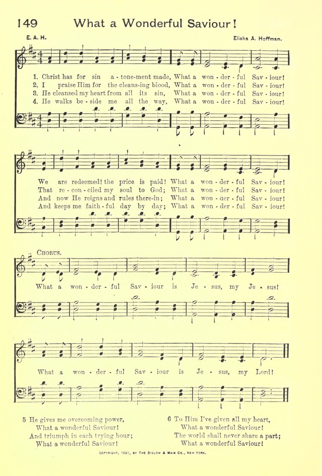 Hallowed Hymns, New and Old: for use in prayer and praise meetings, evangelistic services, sunday schools, young people