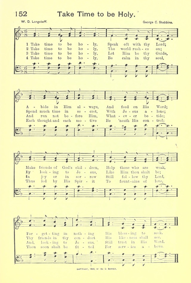 Hallowed Hymns, New and Old: for use in prayer and praise meetings, evangelistic services, sunday schools, young people