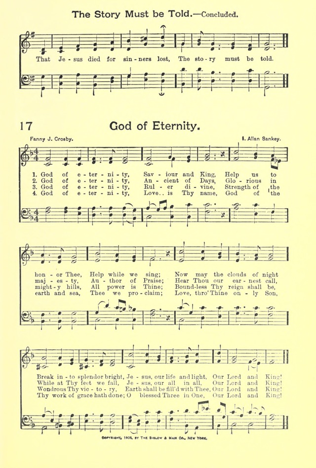 Hallowed Hymns, New and Old: for use in prayer and praise meetings, evangelistic services, sunday schools, young people