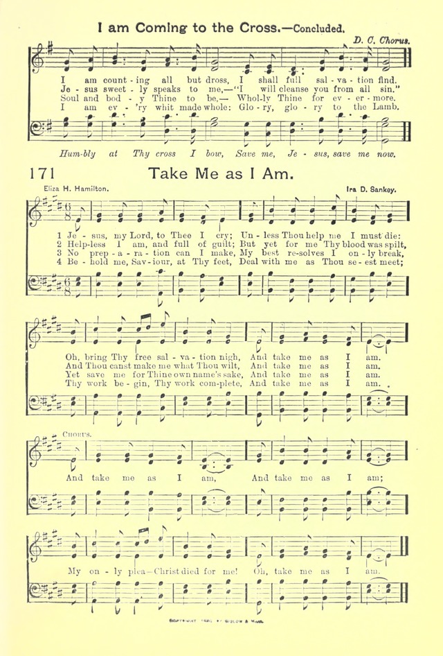 Hallowed Hymns, New and Old: for use in prayer and praise meetings, evangelistic services, sunday schools, young people