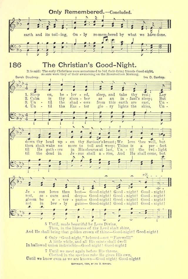 Hallowed Hymns, New and Old: for use in prayer and praise meetings, evangelistic services, sunday schools, young people