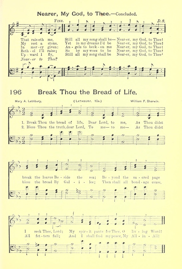 Hallowed Hymns, New and Old: for use in prayer and praise meetings, evangelistic services, sunday schools, young people