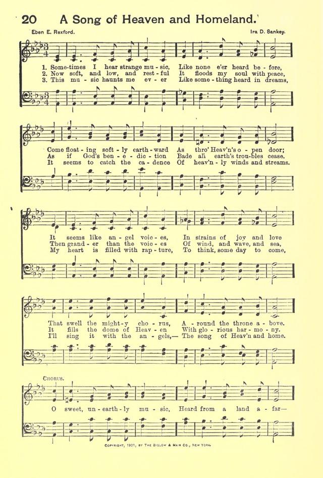 Hallowed Hymns, New and Old: for use in prayer and praise meetings, evangelistic services, sunday schools, young people