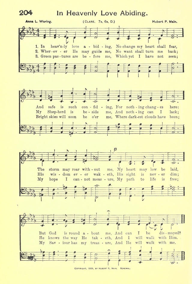 Hallowed Hymns, New and Old: for use in prayer and praise meetings, evangelistic services, sunday schools, young people