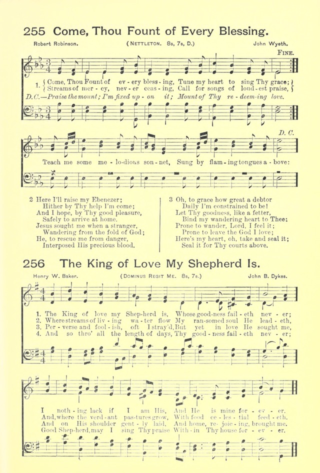 Hallowed Hymns, New and Old: for use in prayer and praise meetings, evangelistic services, sunday schools, young people