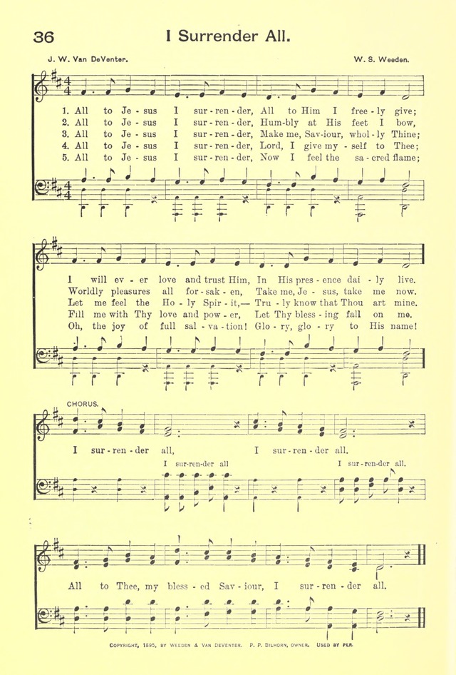 Hallowed Hymns, New and Old: for use in prayer and praise meetings, evangelistic services, sunday schools, young people