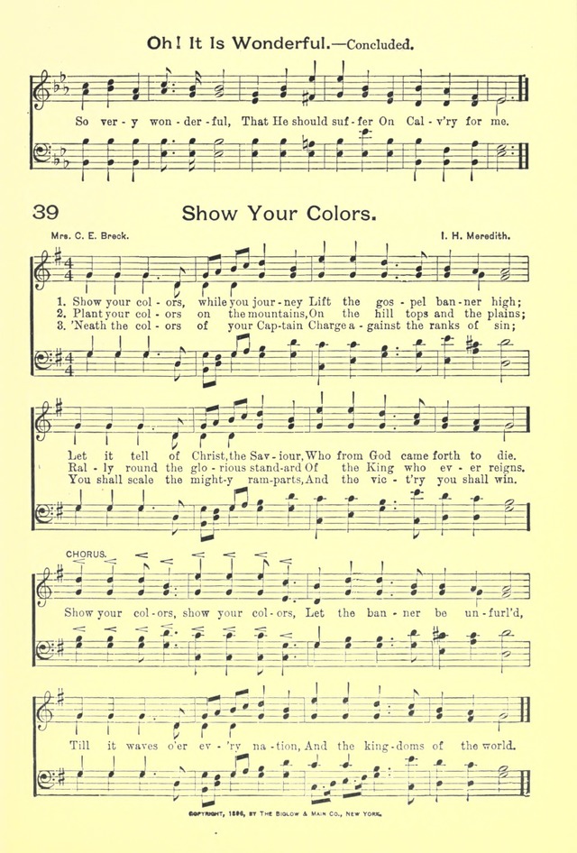 Hallowed Hymns, New and Old: for use in prayer and praise meetings, evangelistic services, sunday schools, young people