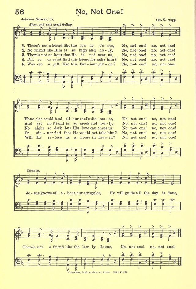 Hallowed Hymns, New and Old: for use in prayer and praise meetings, evangelistic services, sunday schools, young people