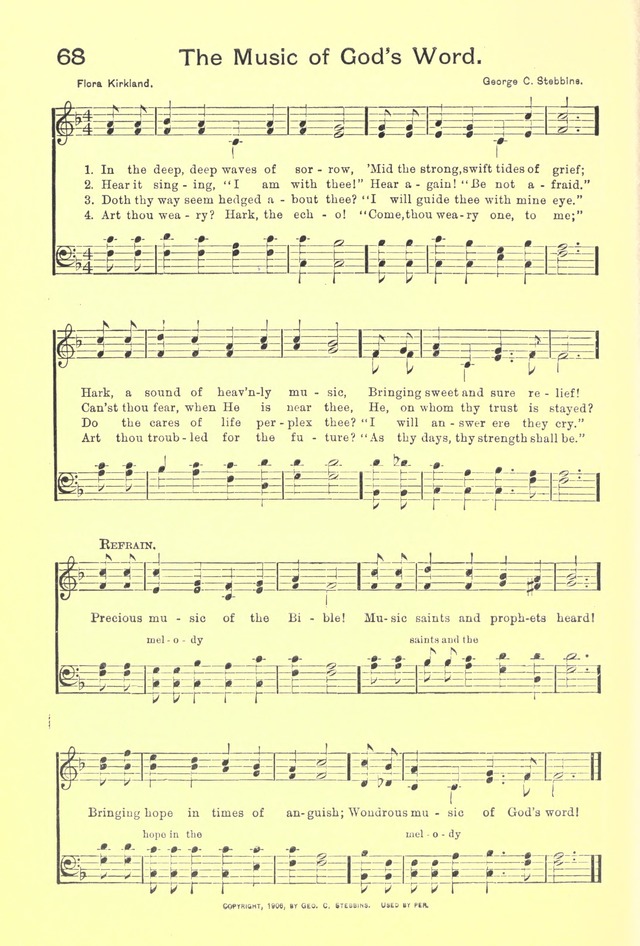 Hallowed Hymns, New and Old: for use in prayer and praise meetings, evangelistic services, sunday schools, young people