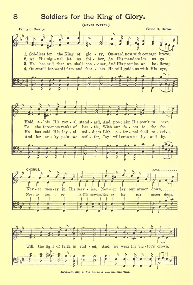 Hallowed Hymns, New and Old: for use in prayer and praise meetings, evangelistic services, sunday schools, young people