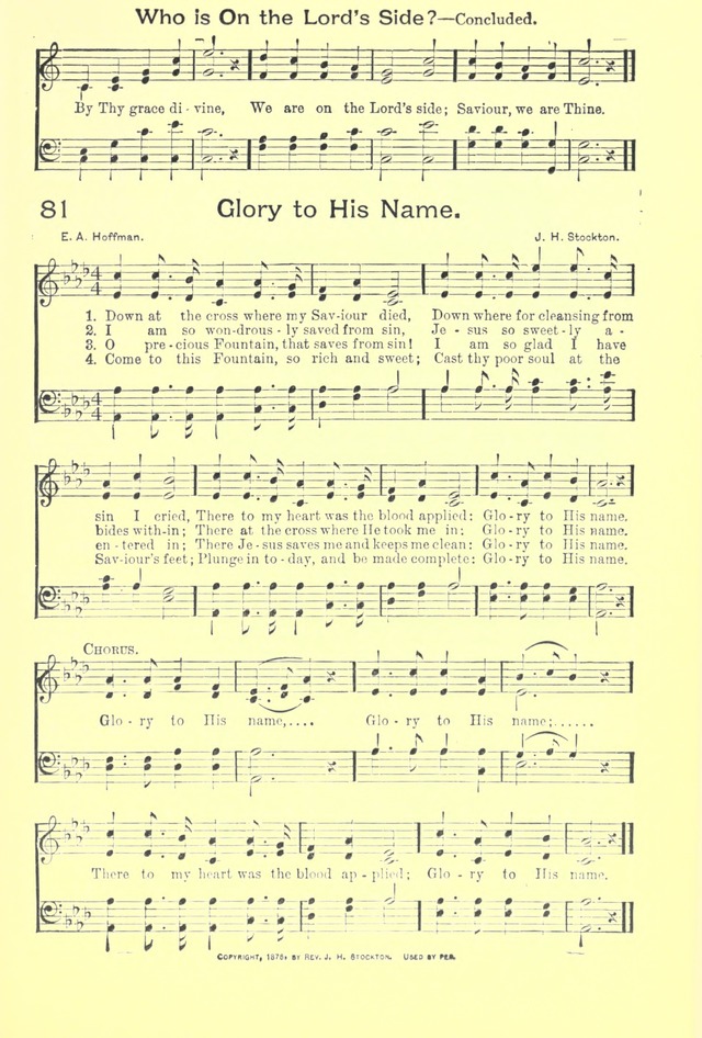 Hallowed Hymns, New and Old: for use in prayer and praise meetings, evangelistic services, sunday schools, young people