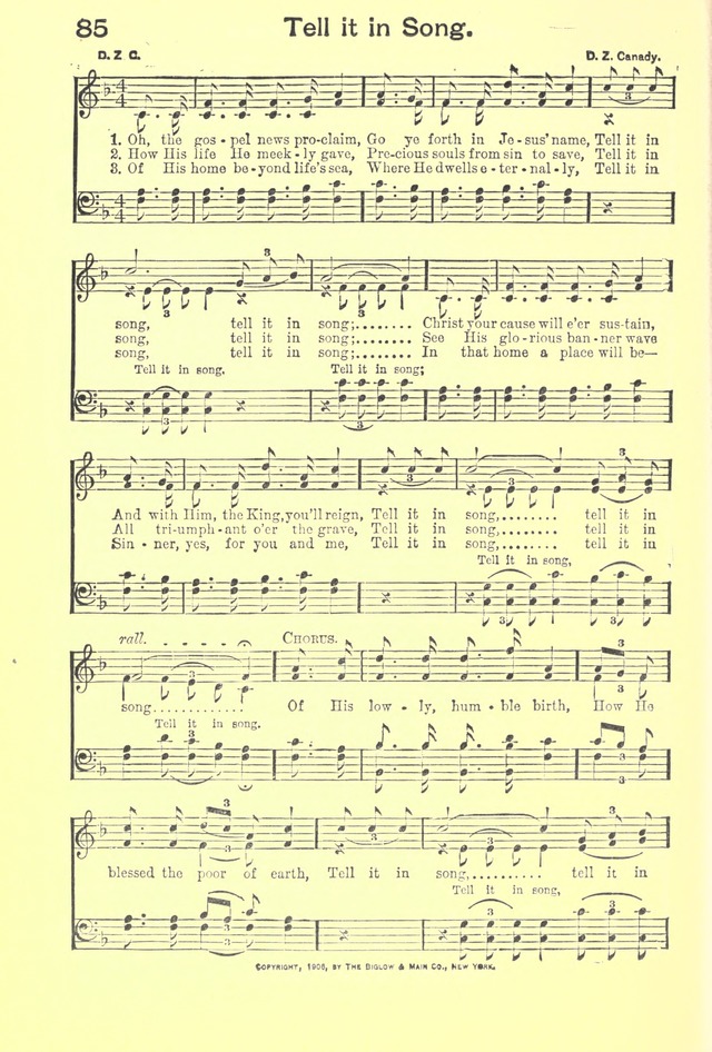 Hallowed Hymns, New and Old: for use in prayer and praise meetings, evangelistic services, sunday schools, young people