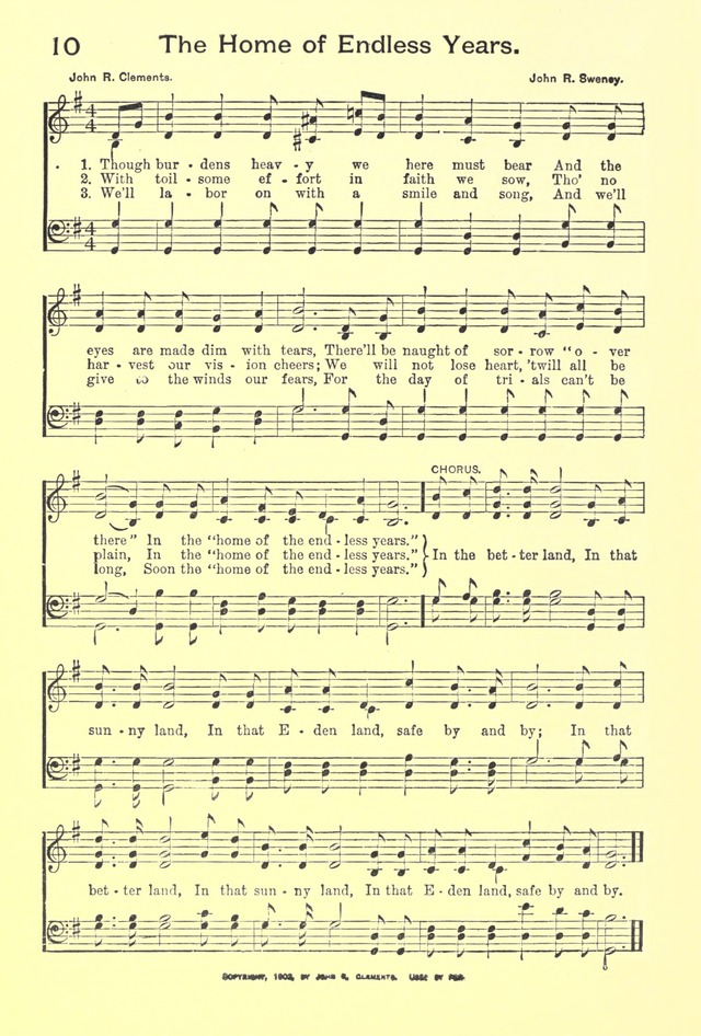 Hallowed Hymns, New and Old: for use in prayer and praise meetings, evangelistic services, sunday schools, young people