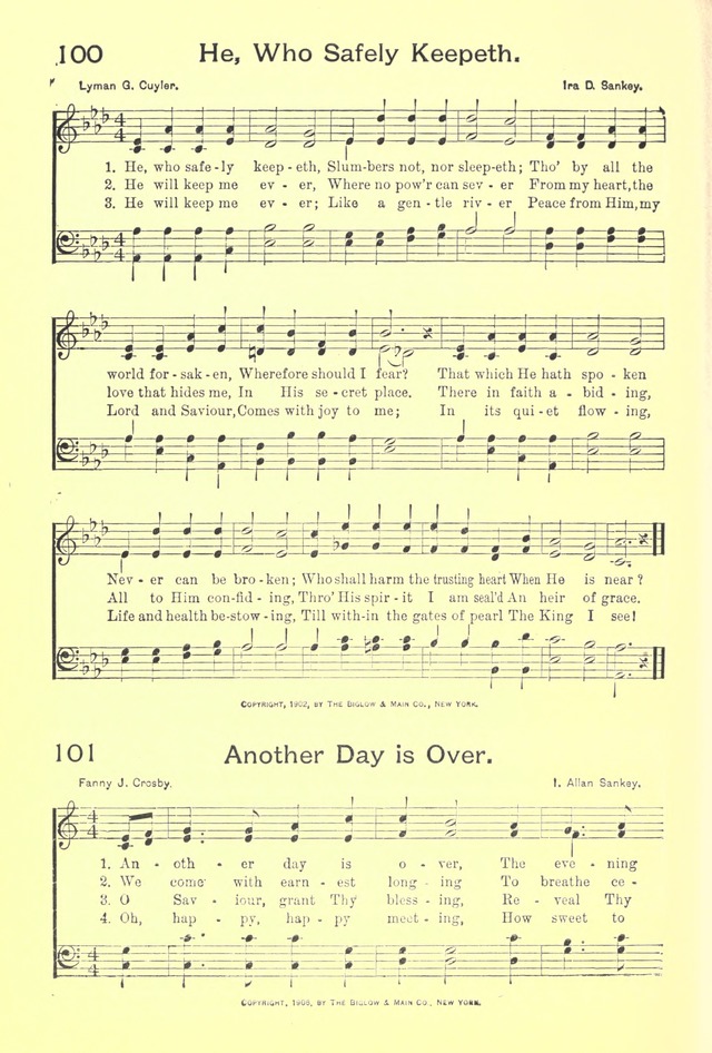 Hallowed Hymns, New and Old: for use in prayer and praise meetings, evangelistic services, sunday schools, young people