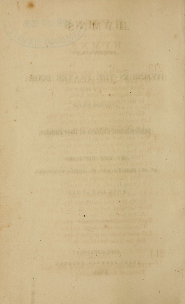 Hymns additional to the Hymns in the Prayer Book: collected for the Sunday-school of their parishes by the rectors of St. Philip