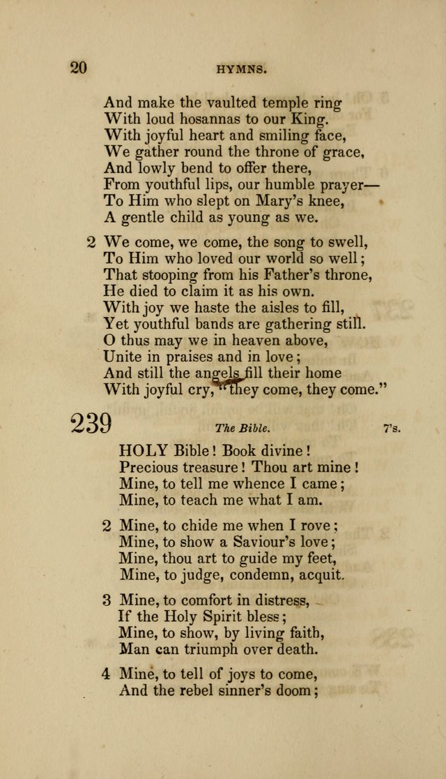 Hymns additional to the Hymns in the Prayer Book: collected for the Sunday-school of their parishes by the rectors of St. Philip