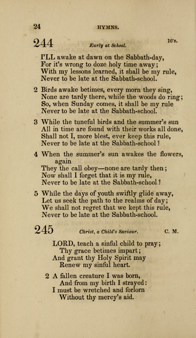 Hymns additional to the Hymns in the Prayer Book: collected for the Sunday-school of their parishes by the rectors of St. Philip