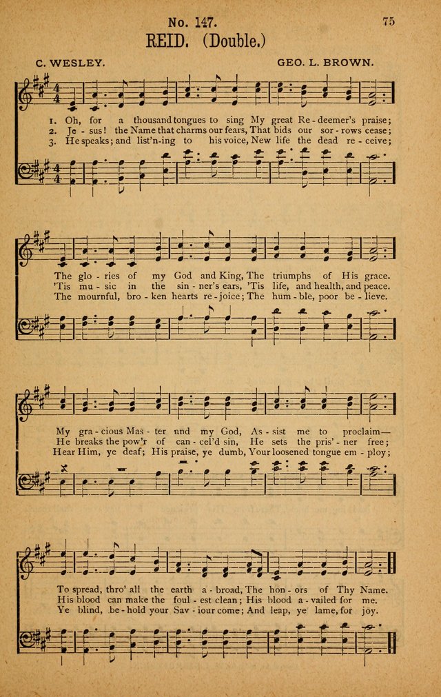 The Highway Hymnal: a choice collection of popular hymns and music, new and old. Arranged for the work in camp, convention, church and home page 75