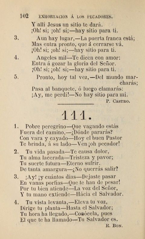 Himnario para uso de la Iglesia Cristiana Española page 104