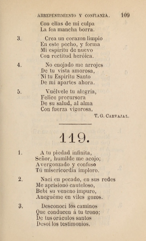 Himnario para uso de la Iglesia Cristiana Española page 111