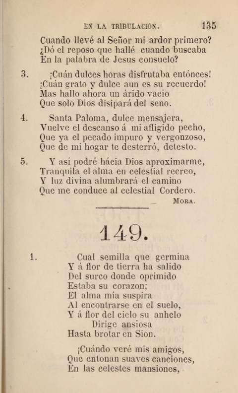 Himnario para uso de la Iglesia Cristiana Española page 137