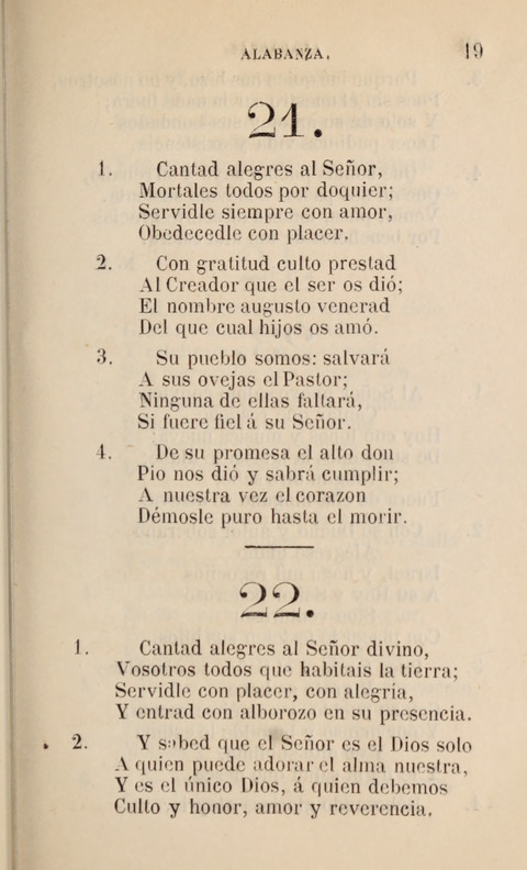 Himnario para uso de la Iglesia Cristiana Española page 21