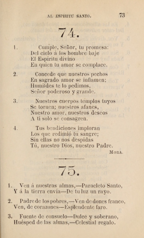 Himnario para uso de la Iglesia Cristiana Española page 75