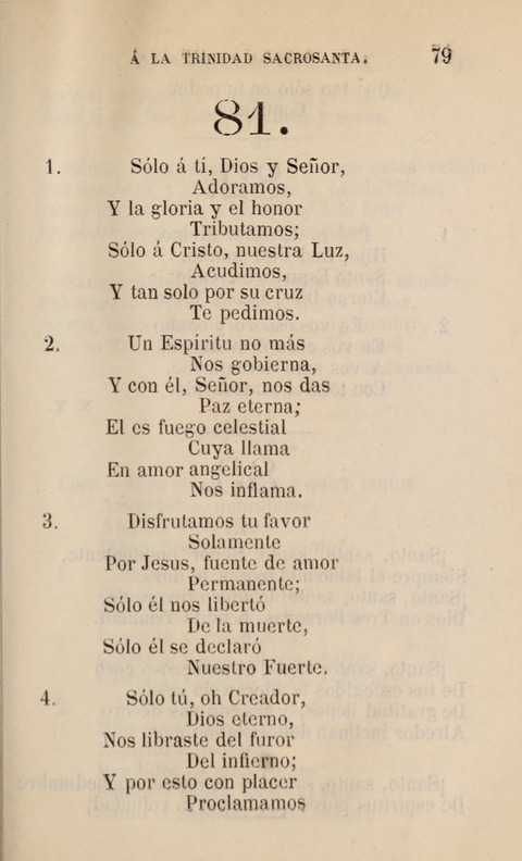 Himnario para uso de la Iglesia Cristiana Española page 81