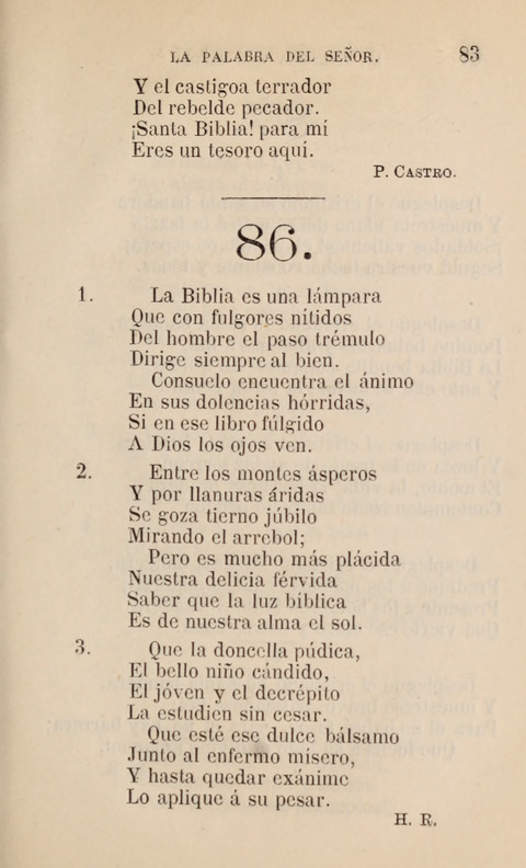 Himnario para uso de la Iglesia Cristiana Española page 85