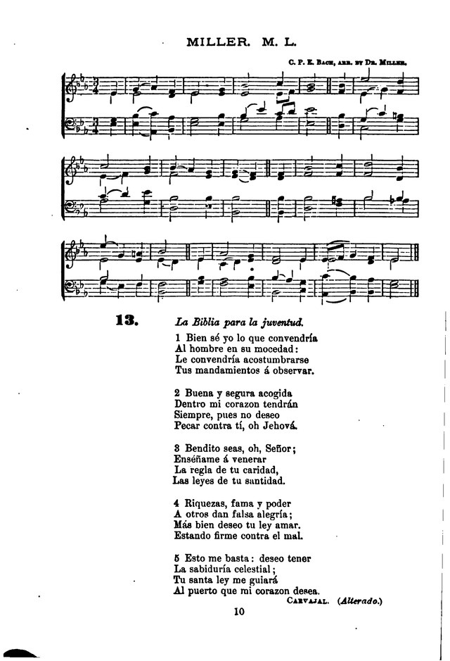 Himnario de la Iglesia Metodista Episcopal page 18