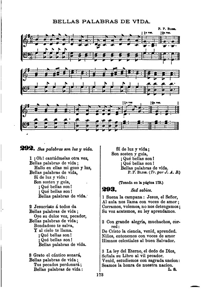 Himnario de la Iglesia Metodista Episcopal page 181