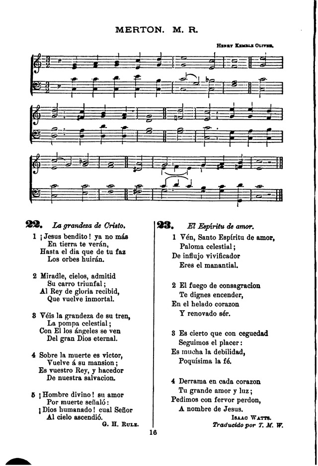 Himnario de la Iglesia Metodista Episcopal page 24