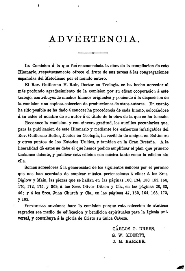 Himnario de la Iglesia Metodista Episcopal page 5