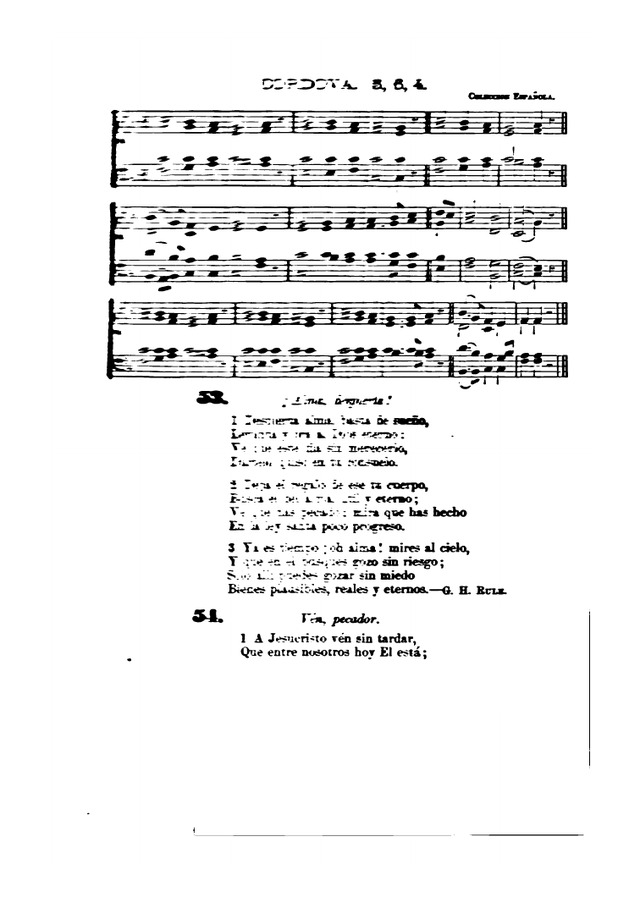 Himnario de la Iglesia Metodista Episcopal page 52