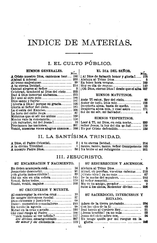 Himnario de la Iglesia Metodista Episcopal page 6