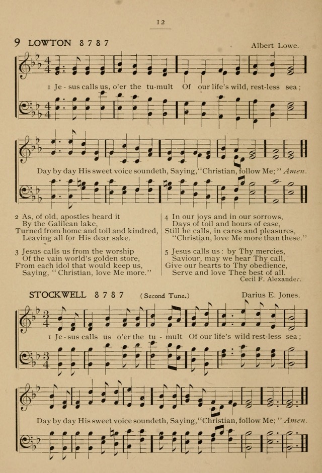 Hymnal: Jubilee Convention of Young Men