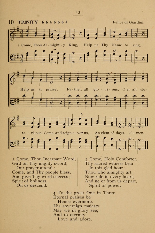 Hymnal: Jubilee Convention of Young Men