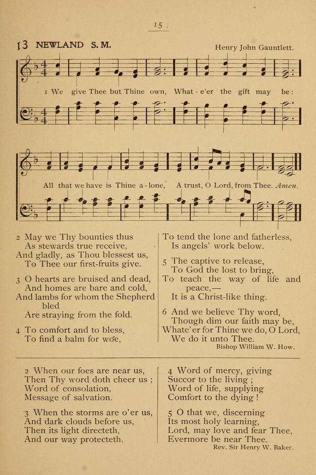 Hymnal: Jubilee Convention of Young Men