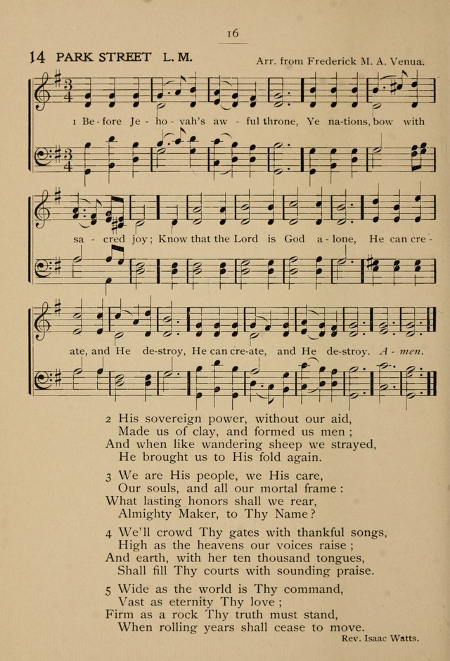 Hymnal: Jubilee Convention of Young Men