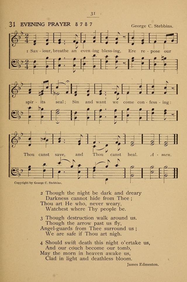 Hymnal: Jubilee Convention of Young Men