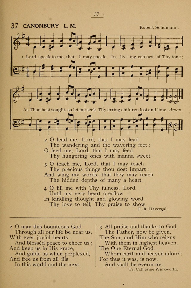 Hymnal: Jubilee Convention of Young Men