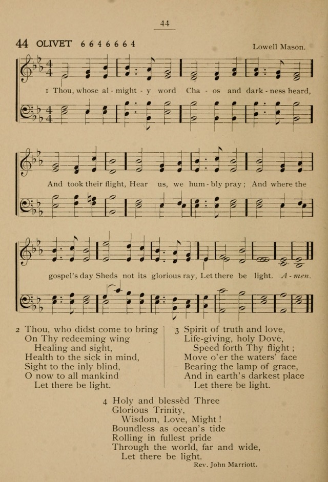 Hymnal: Jubilee Convention of Young Men