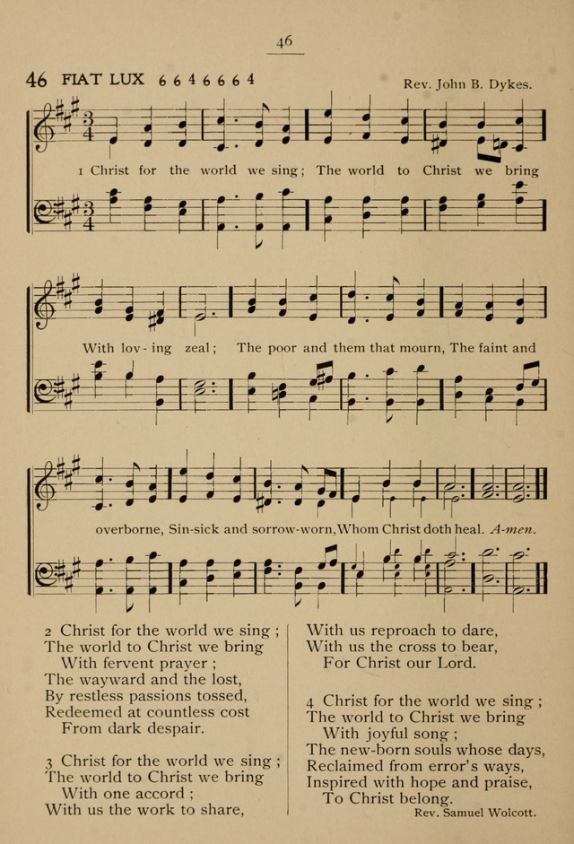 Hymnal: Jubilee Convention of Young Men