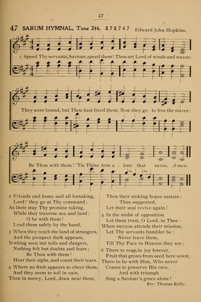 Hymnal: Jubilee Convention of Young Men