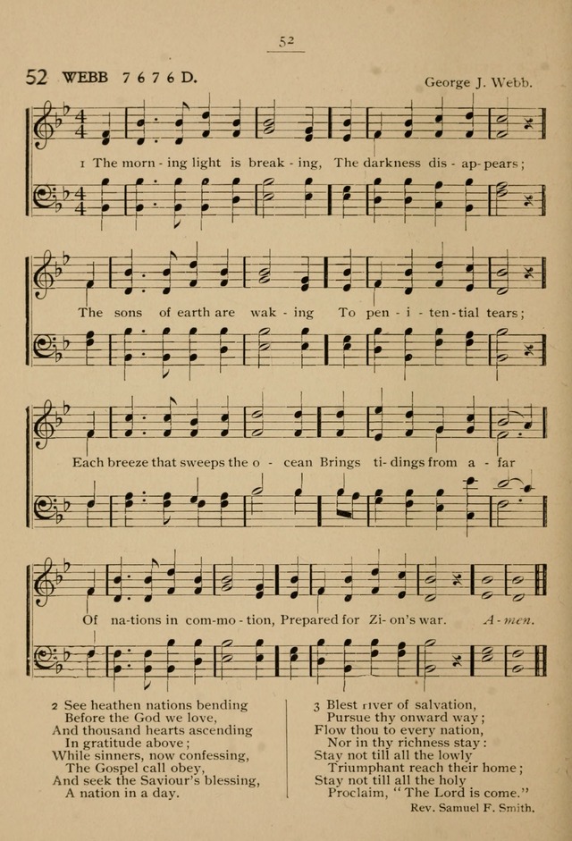 Hymnal: Jubilee Convention of Young Men