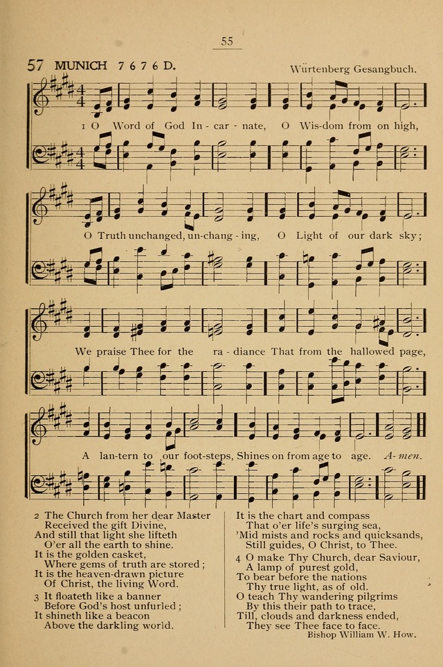 Hymnal: Jubilee Convention of Young Men