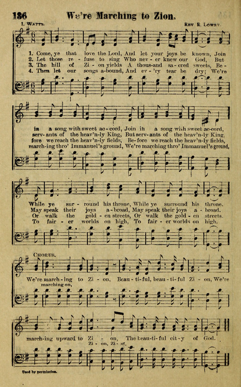 Hosannas to the King: A collection of Gospel Hymns suited to Church, Sunday School and Evangelistic Services page 134