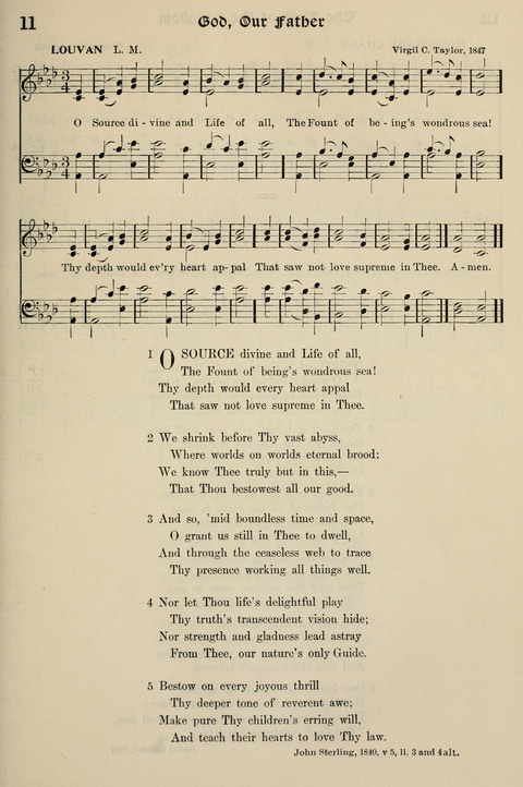 Hymns of the Kingdom of God: with Tunes page 11