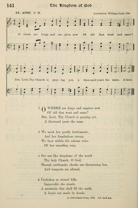 Hymns of the Kingdom of God: with Tunes page 140