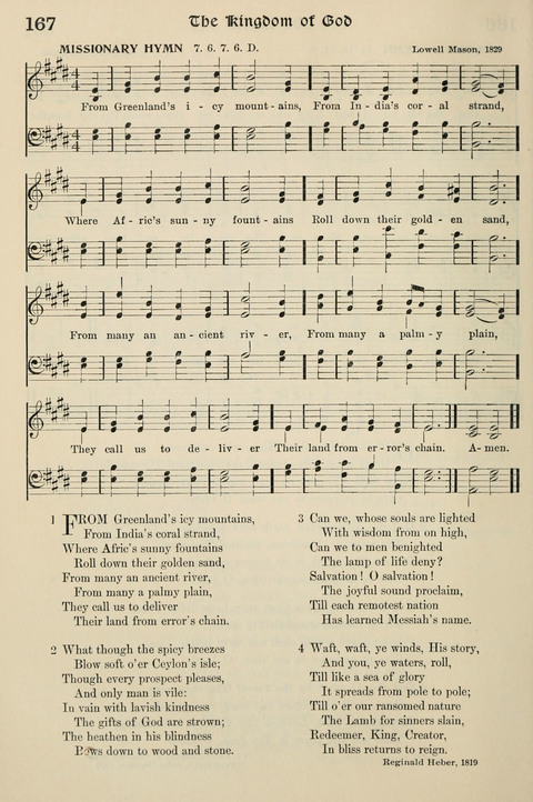 Hymns of the Kingdom of God: with Tunes page 166